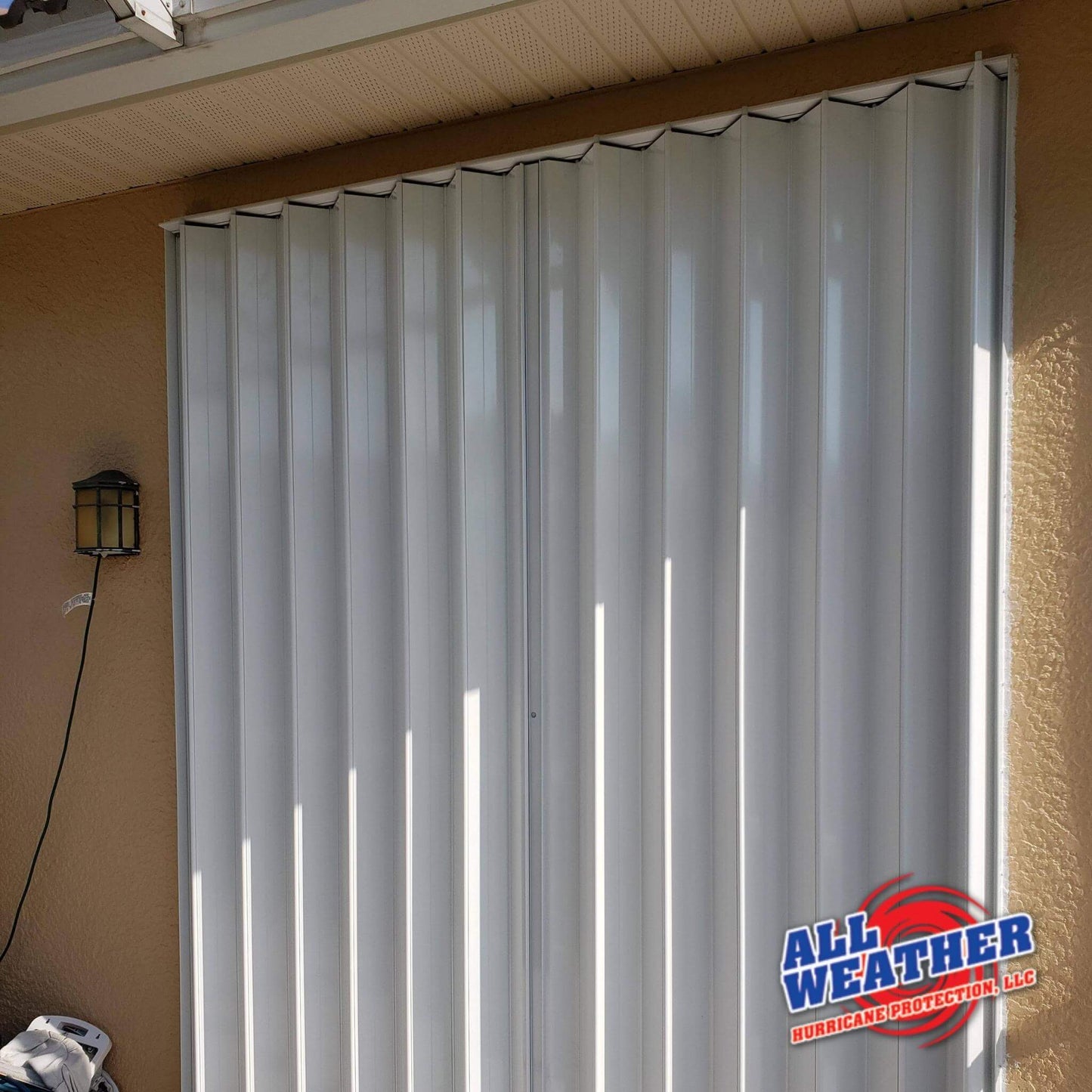 ACCORDION HURRICANE SHUTTERS - All Weather Hurricane Protection LLC.