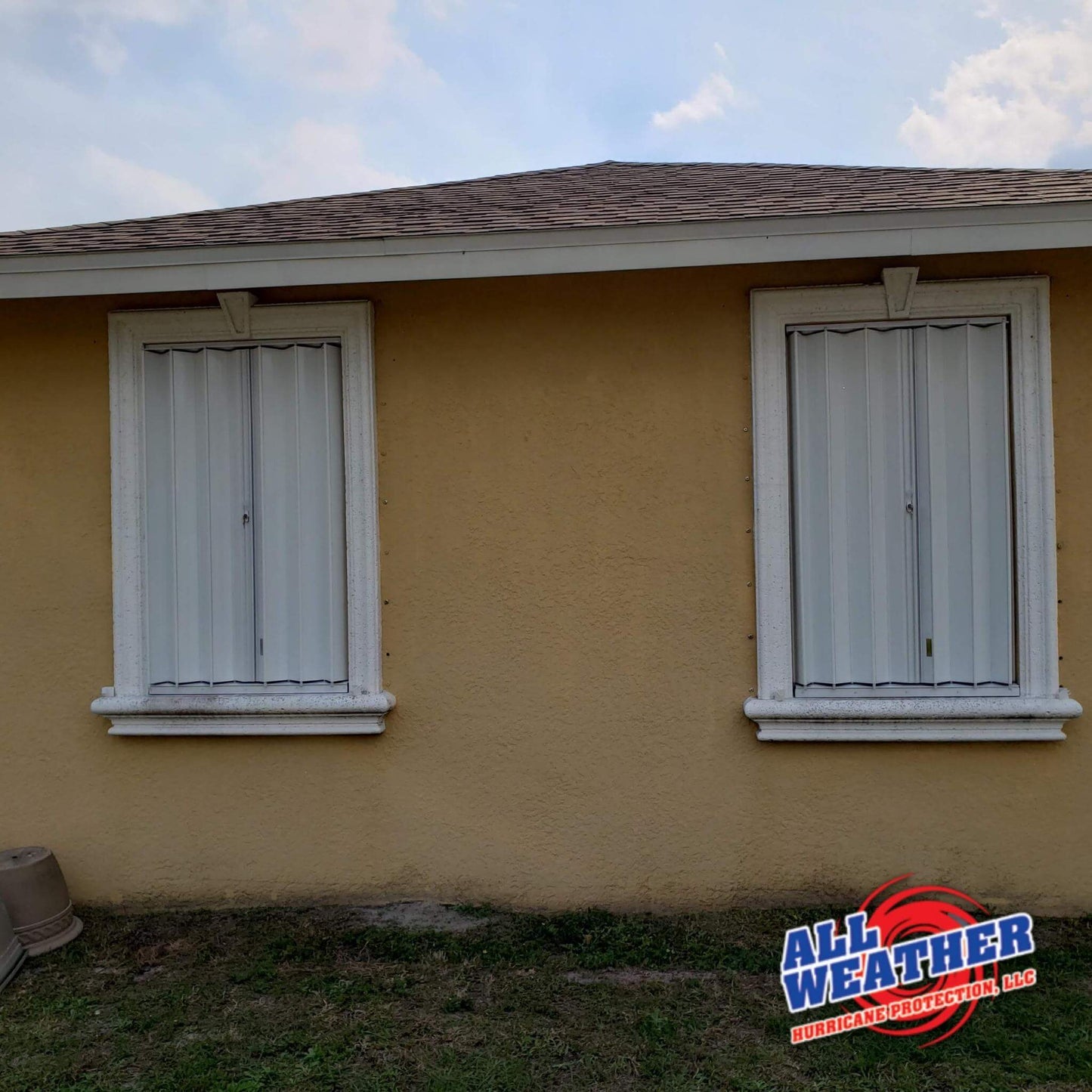 ACCORDION HURRICANE SHUTTERS - All Weather Hurricane Protection LLC.