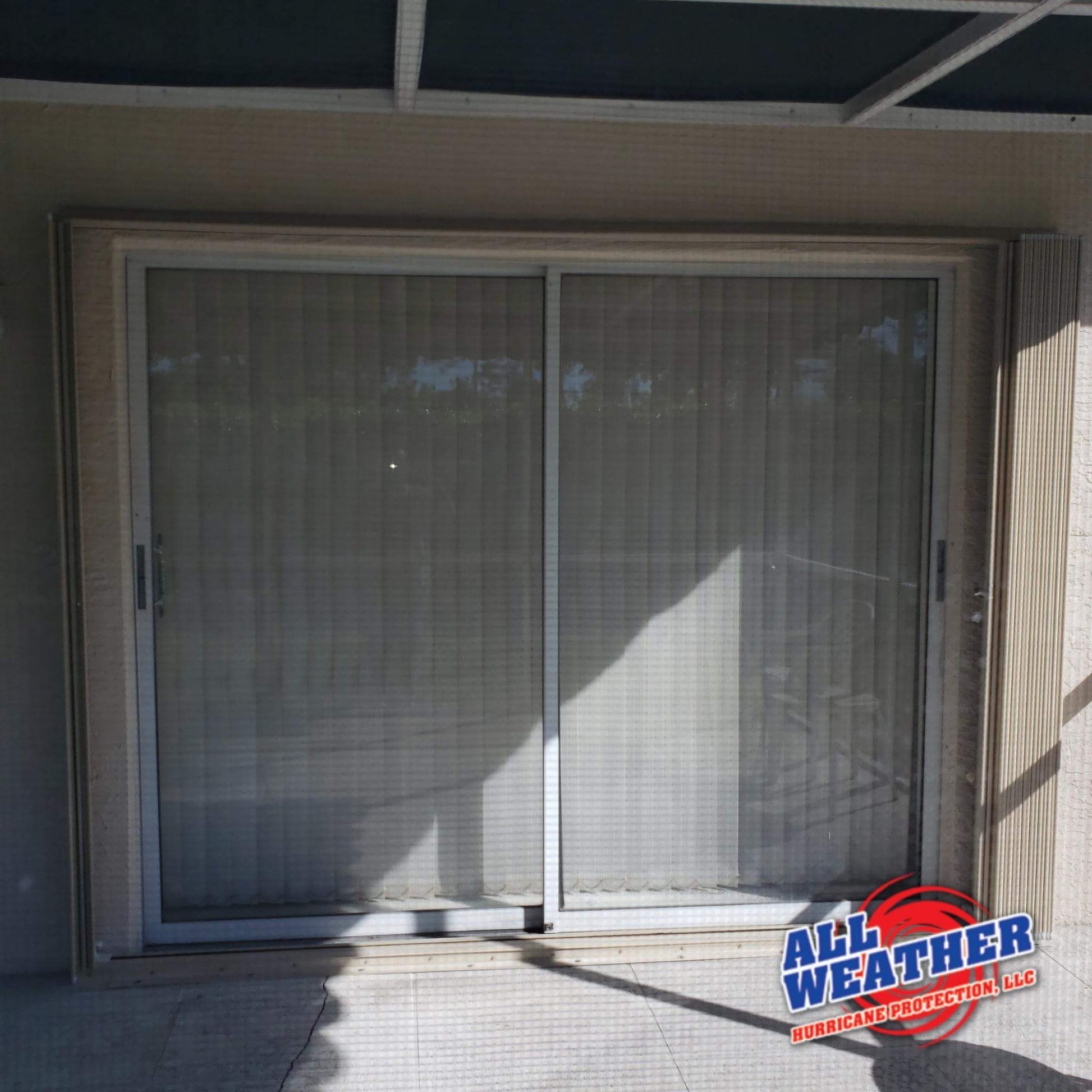 ACCORDION HURRICANE SHUTTERS All Weather Hurricane Protection LLC. ACCORDION HURRICANE SHUTTERS All Weather Hurricane Protection LLC.