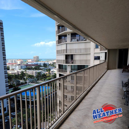 ACCORDION HURRICANE SHUTTERS - All Weather Hurricane Protection LLC.