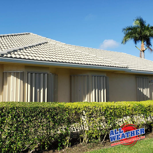 ACCORDION HURRICANE SHUTTERS - All Weather Hurricane Protection LLC.