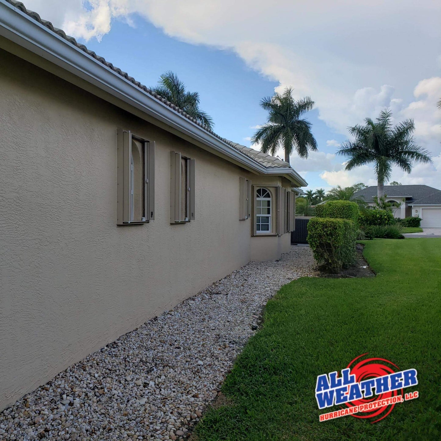 ACCORDION HURRICANE SHUTTERS - All Weather Hurricane Protection LLC.