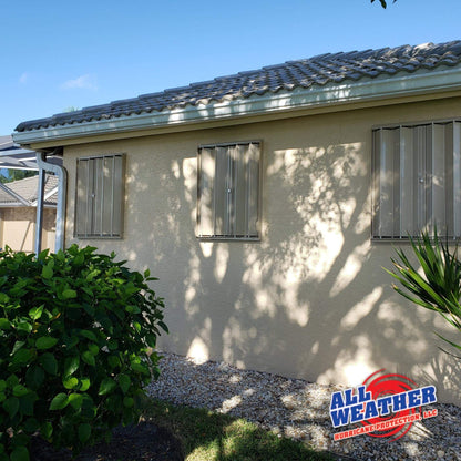 ACCORDION HURRICANE SHUTTERS - All Weather Hurricane Protection LLC.
