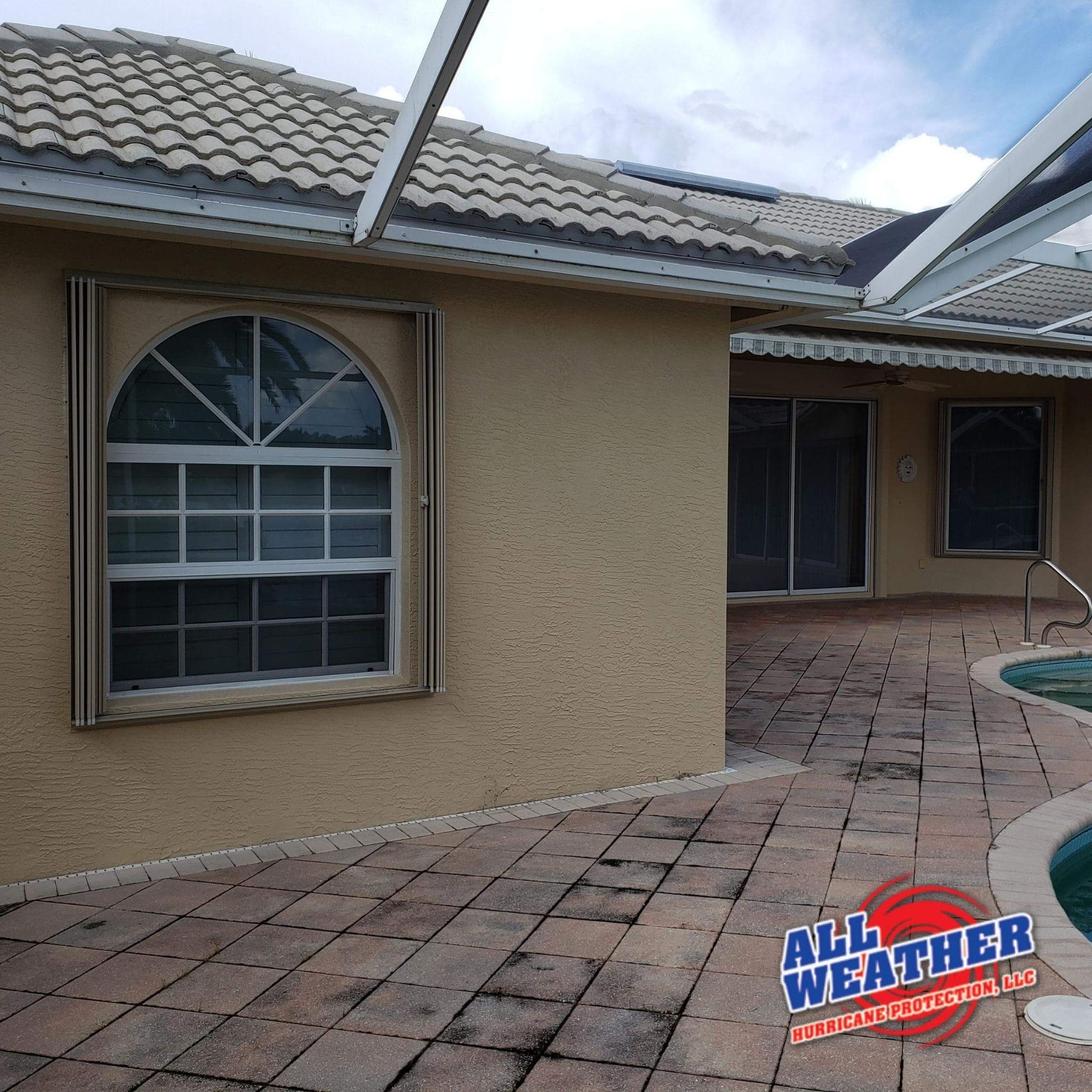 ACCORDION HURRICANE SHUTTERS - All Weather Hurricane Protection LLC.