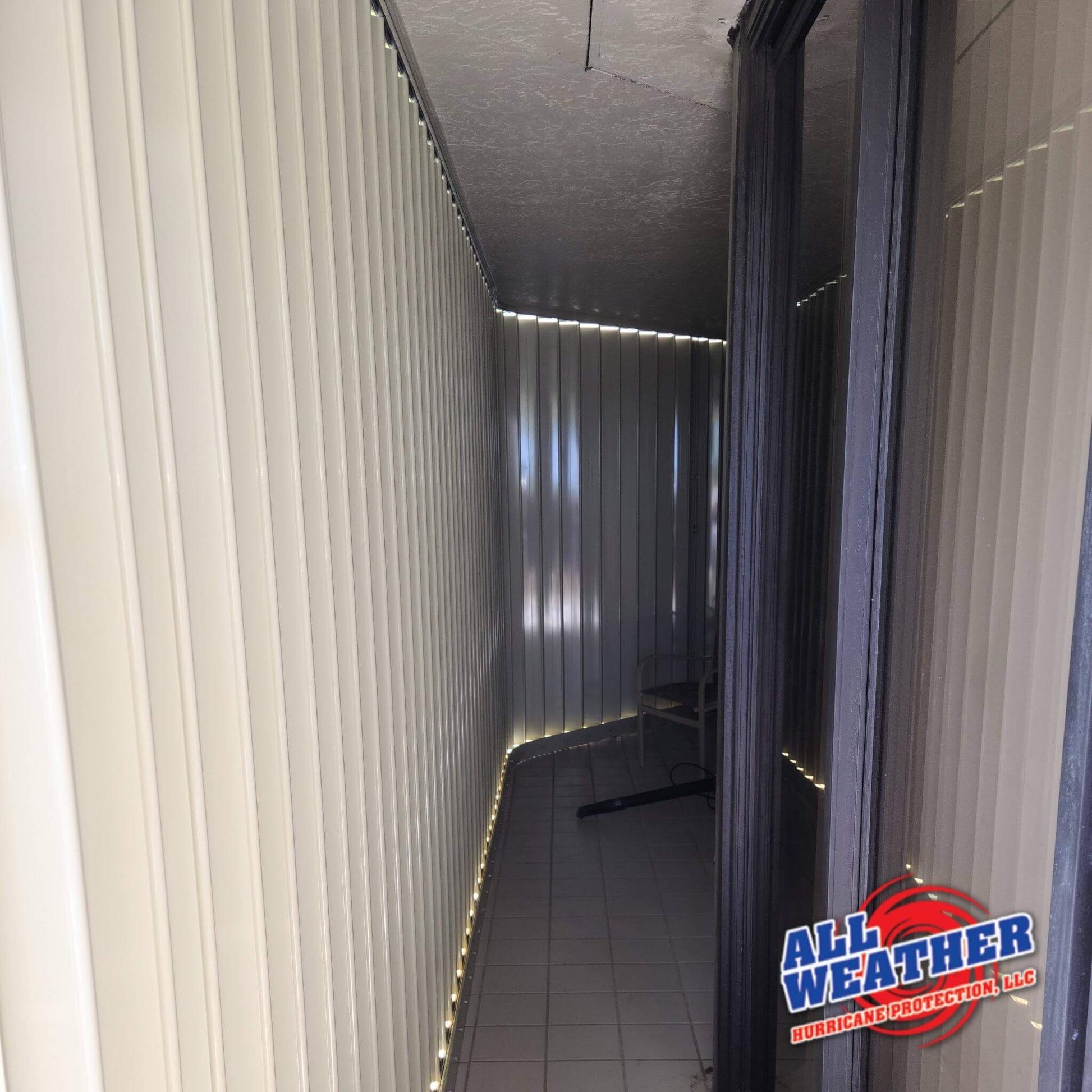 ACCORDION HURRICANE SHUTTERS - All Weather Hurricane Protection LLC.