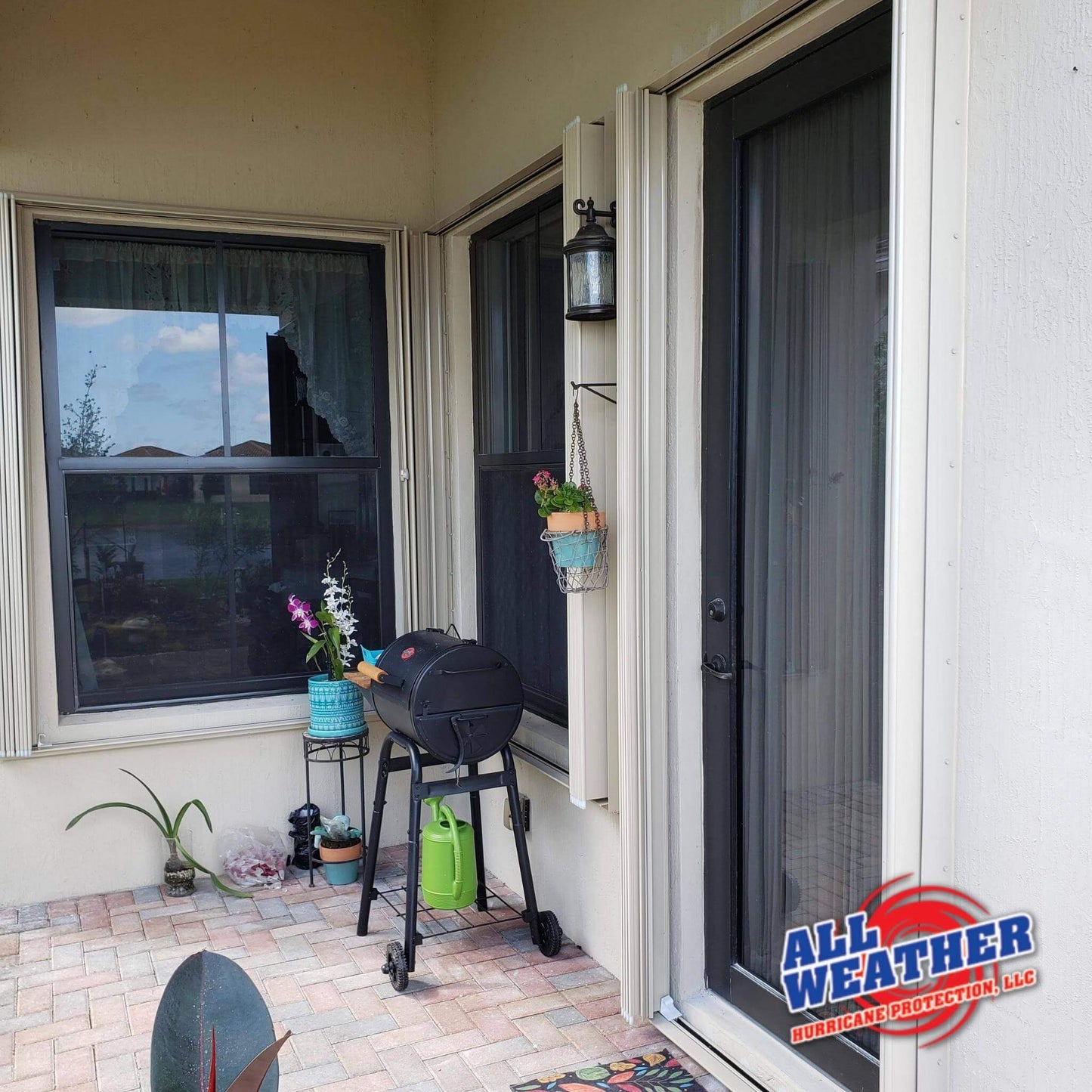 ACCORDION HURRICANE SHUTTERS - All Weather Hurricane Protection LLC.