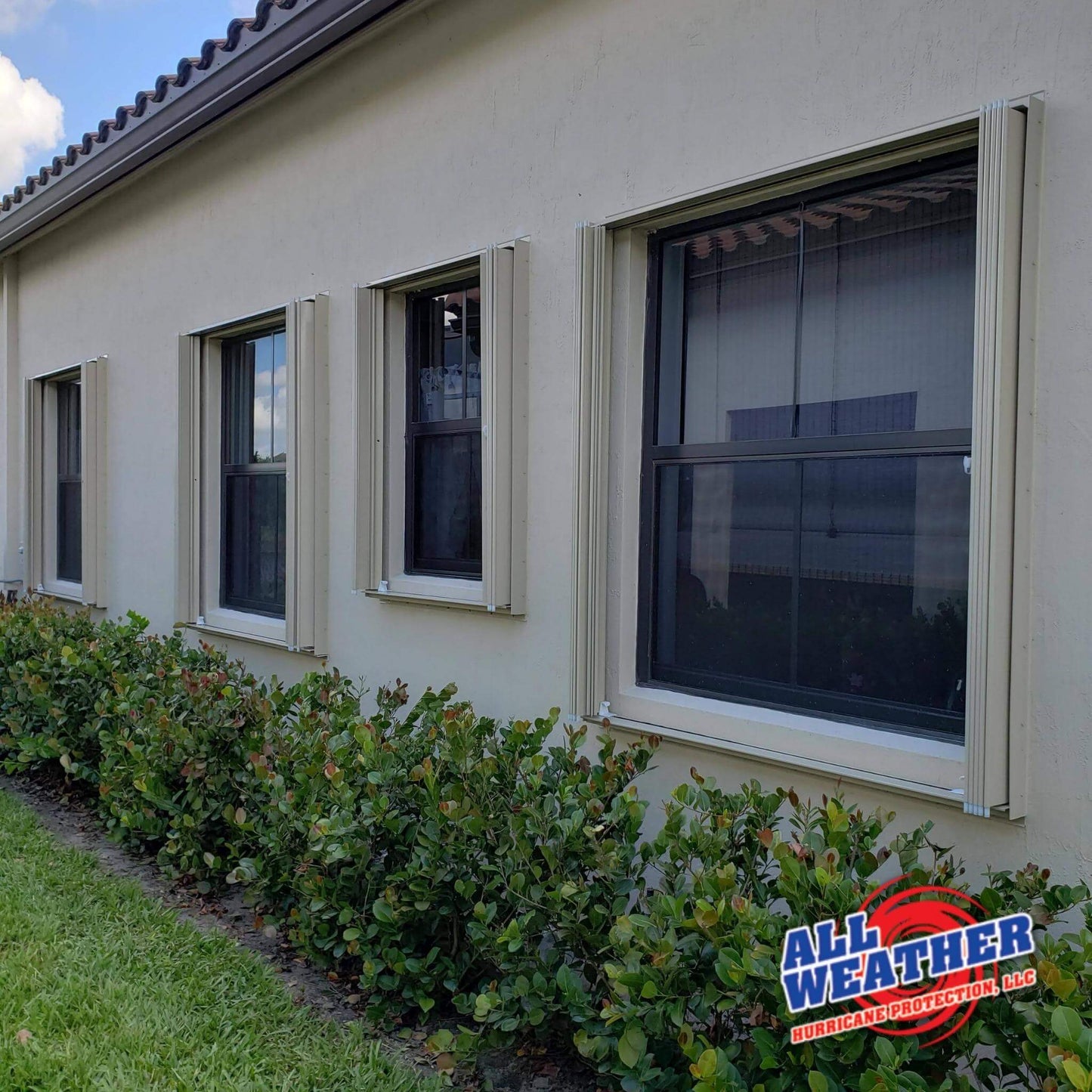 ACCORDION HURRICANE SHUTTERS - All Weather Hurricane Protection LLC.