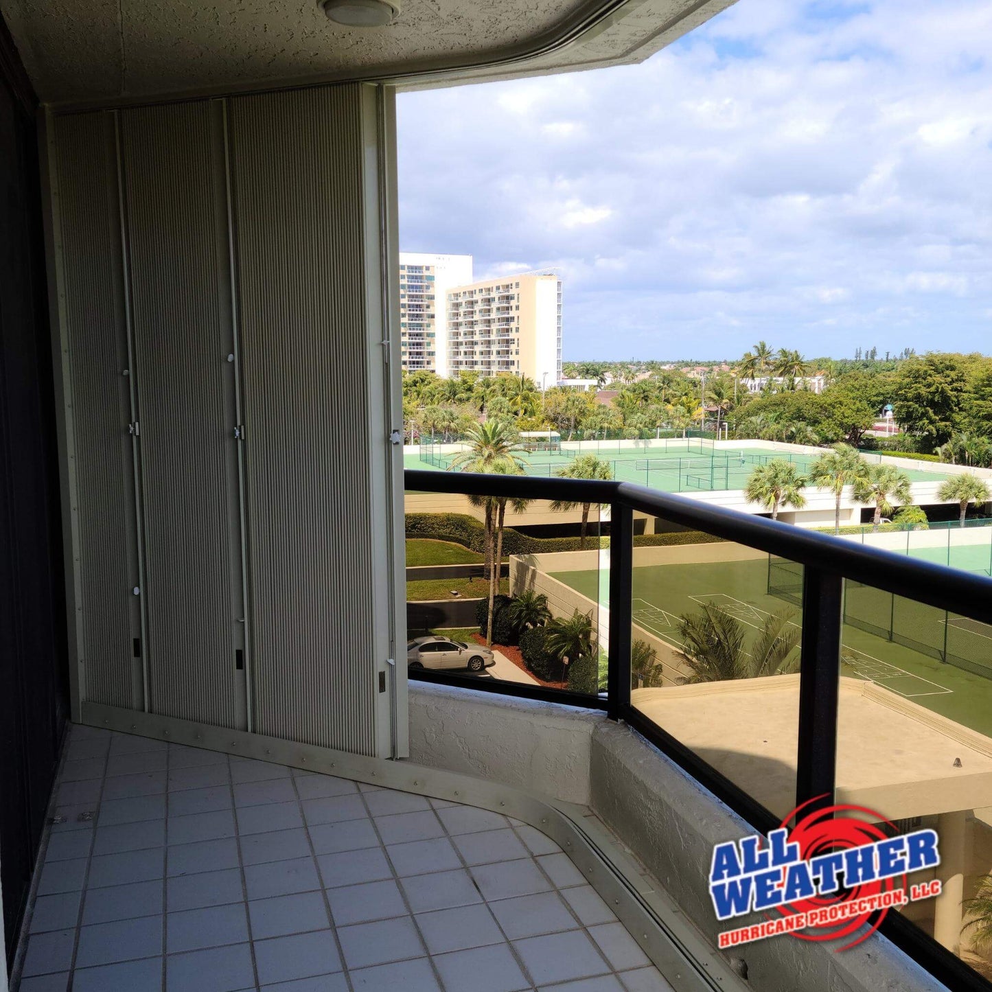 ACCORDION HURRICANE SHUTTERS - All Weather Hurricane Protection LLC.