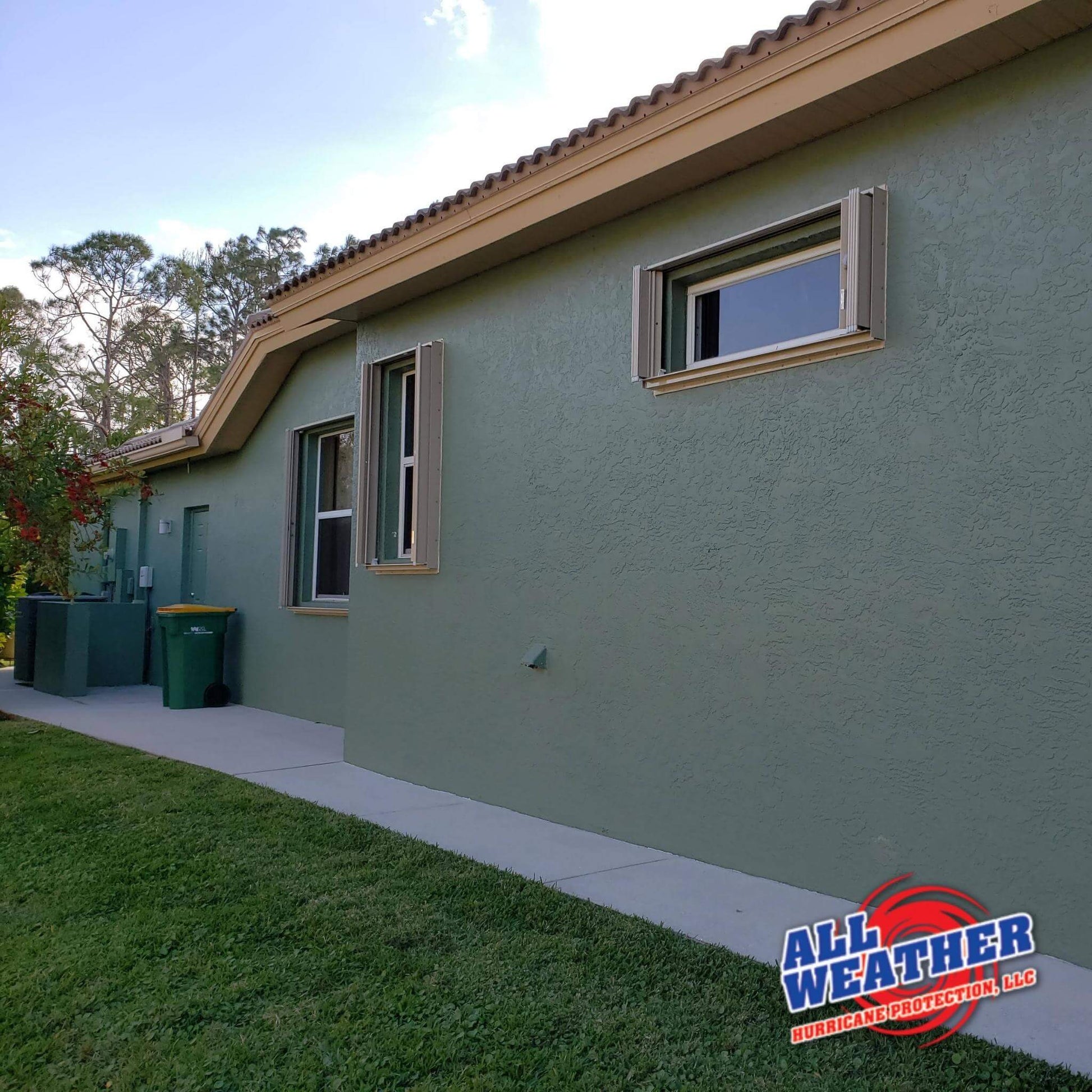 ACCORDION HURRICANE SHUTTERS - All Weather Hurricane Protection LLC.