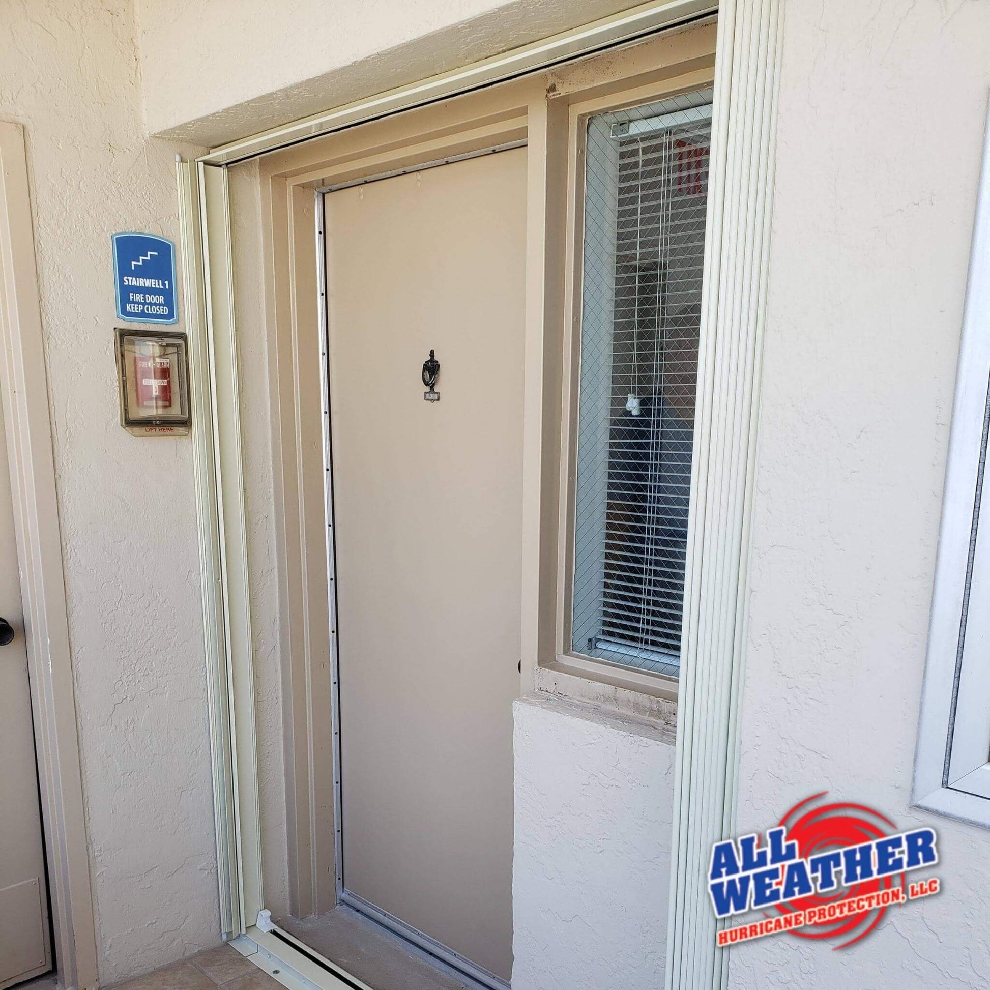 ACCORDION HURRICANE SHUTTERS - All Weather Hurricane Protection LLC.
