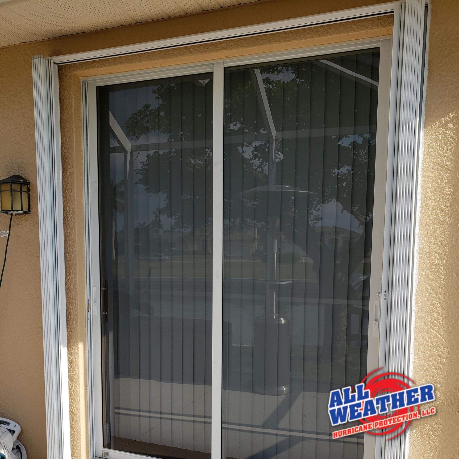 ACCORDION HURRICANE SHUTTERS - All Weather Hurricane Protection LLC.