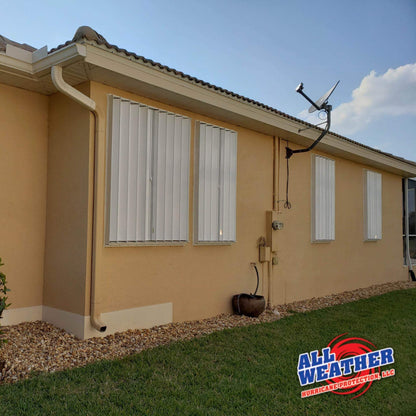 ACCORDION HURRICANE SHUTTERS - All Weather Hurricane Protection LLC.