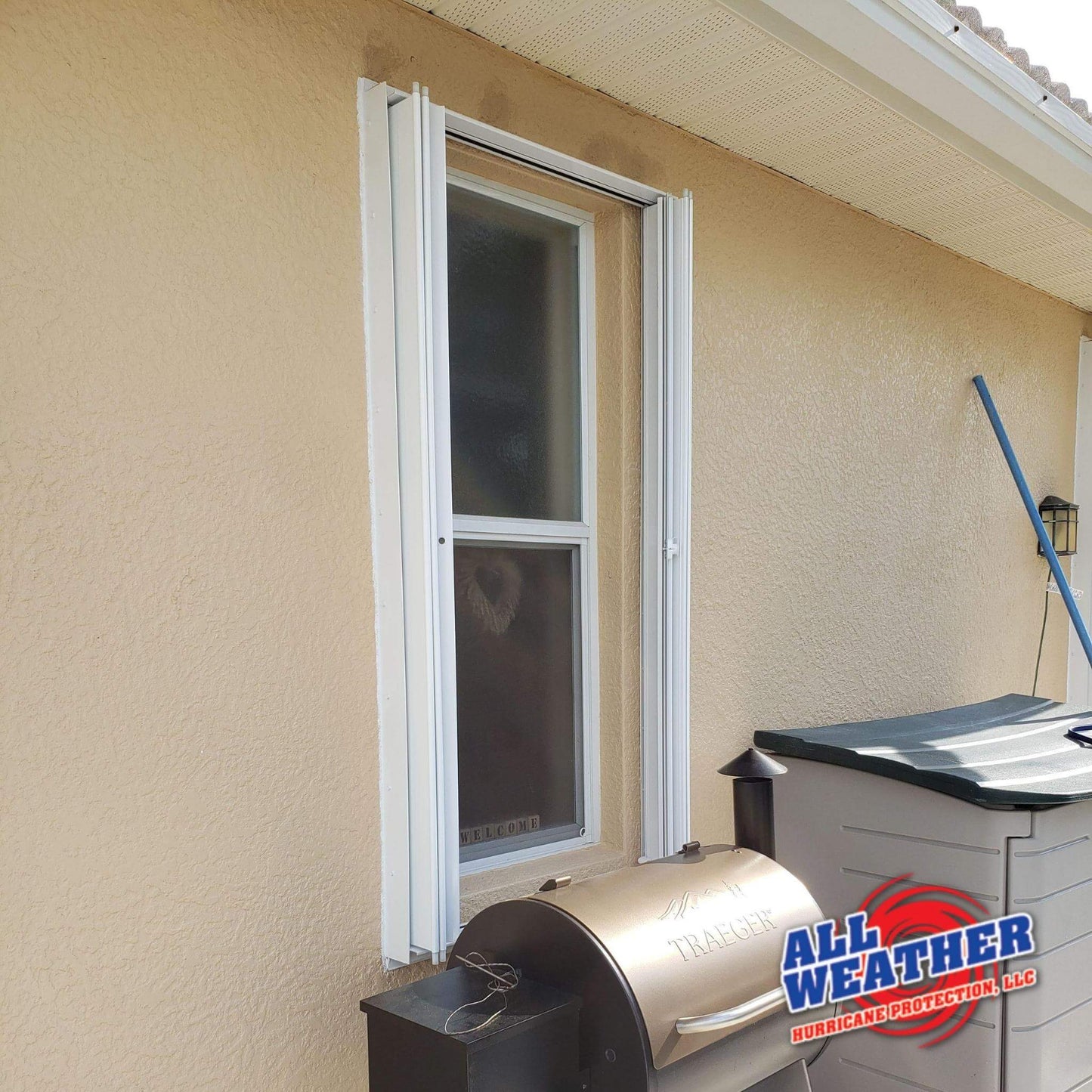 ACCORDION HURRICANE SHUTTERS - All Weather Hurricane Protection LLC.