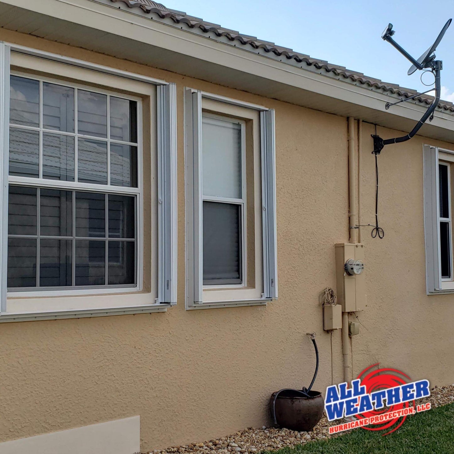 ACCORDION HURRICANE SHUTTERS - All Weather Hurricane Protection LLC.