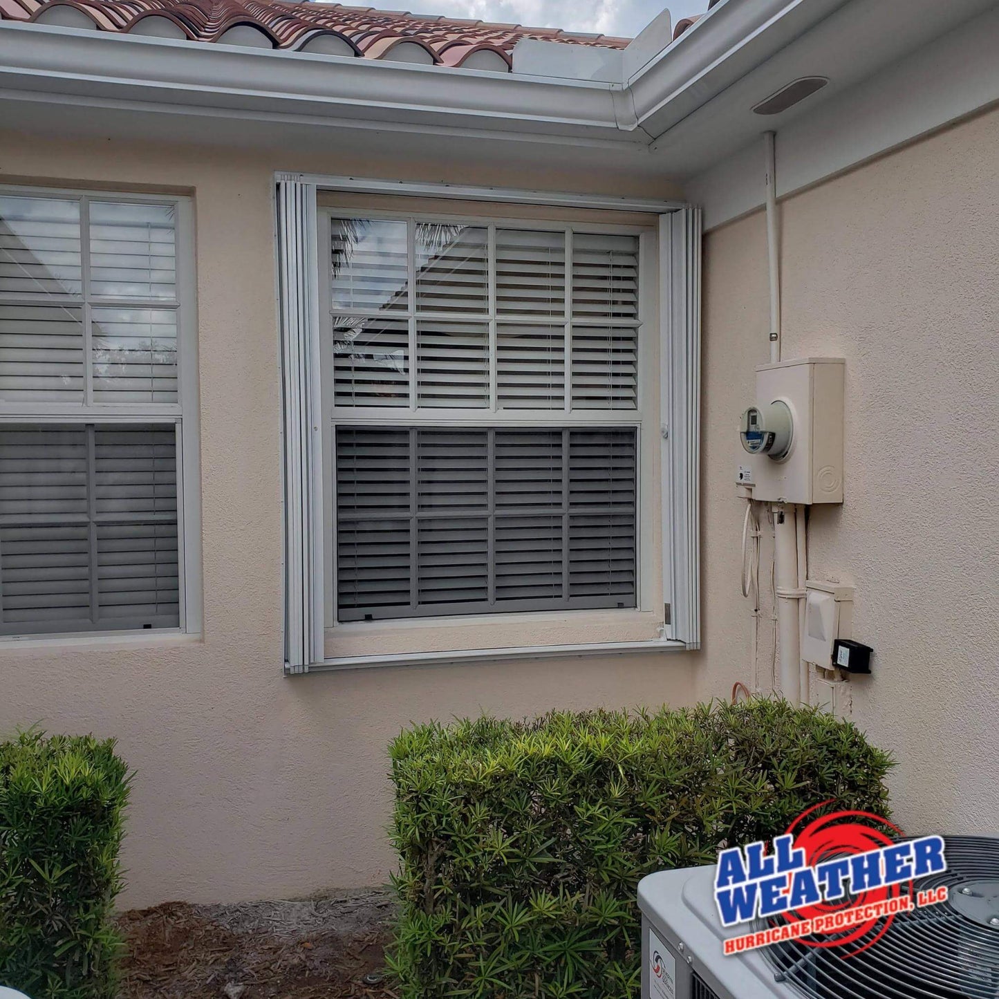 ACCORDION HURRICANE SHUTTERS - All Weather Hurricane Protection LLC.