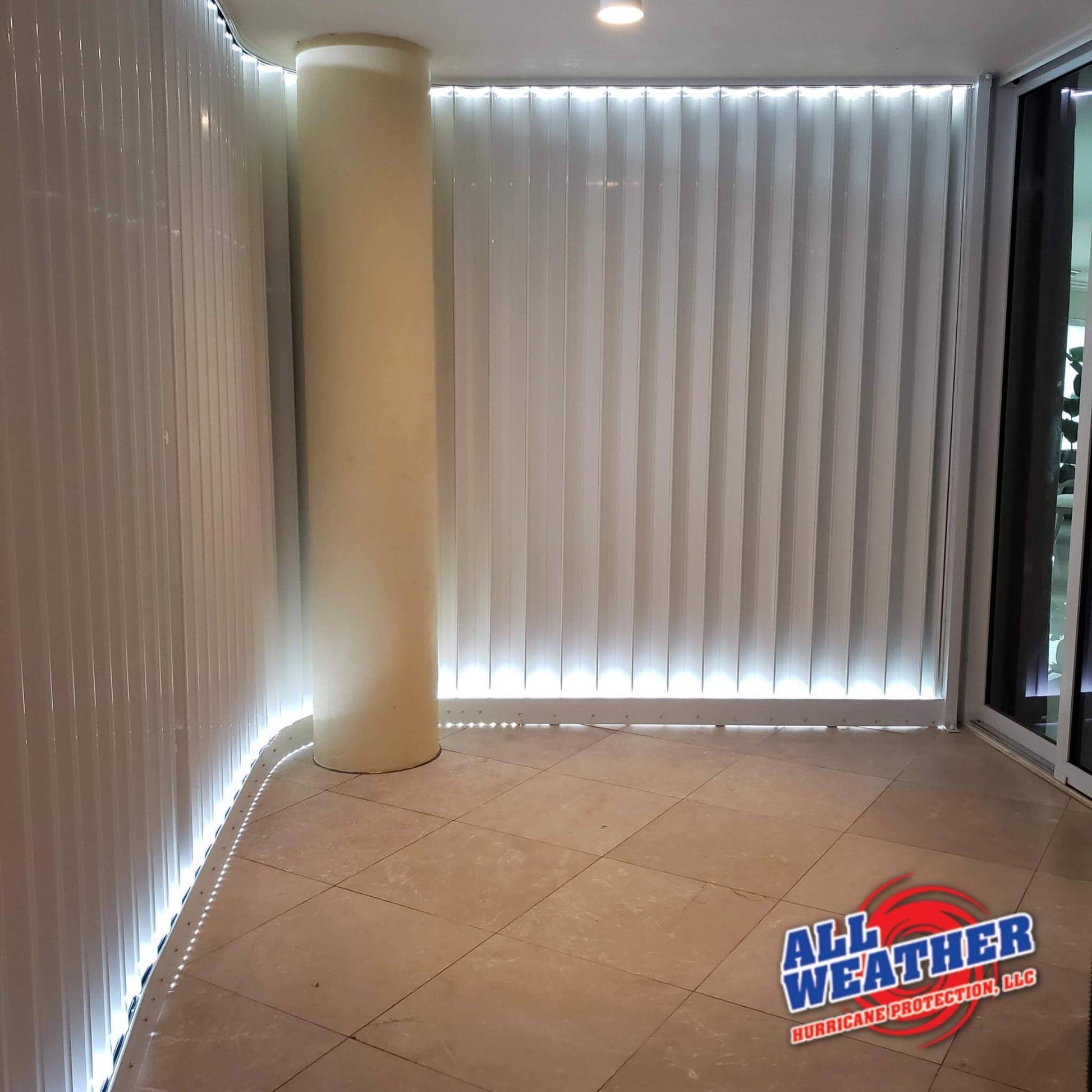 ACCORDION HURRICANE SHUTTERS - All Weather Hurricane Protection LLC.