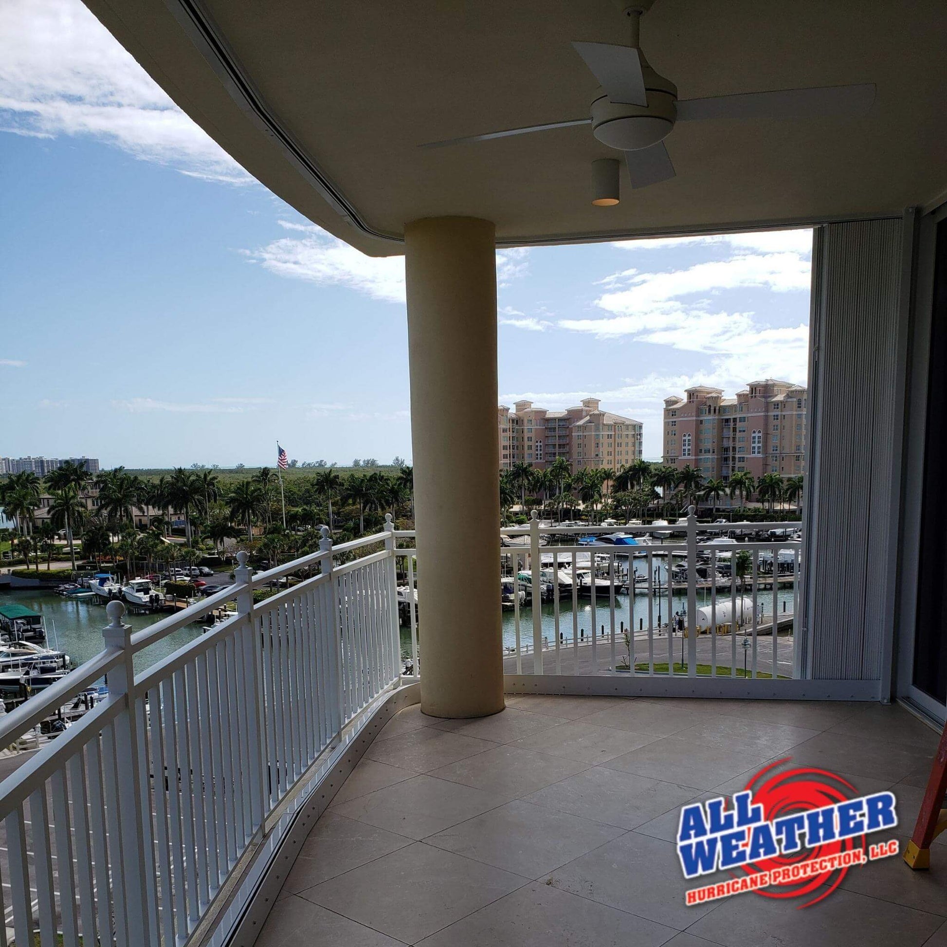 ACCORDION HURRICANE SHUTTERS - All Weather Hurricane Protection LLC.