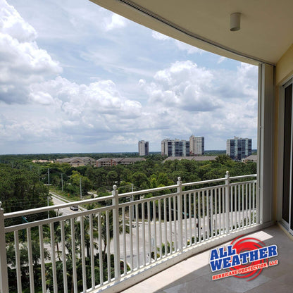 ACCORDION HURRICANE SHUTTERS - All Weather Hurricane Protection LLC.