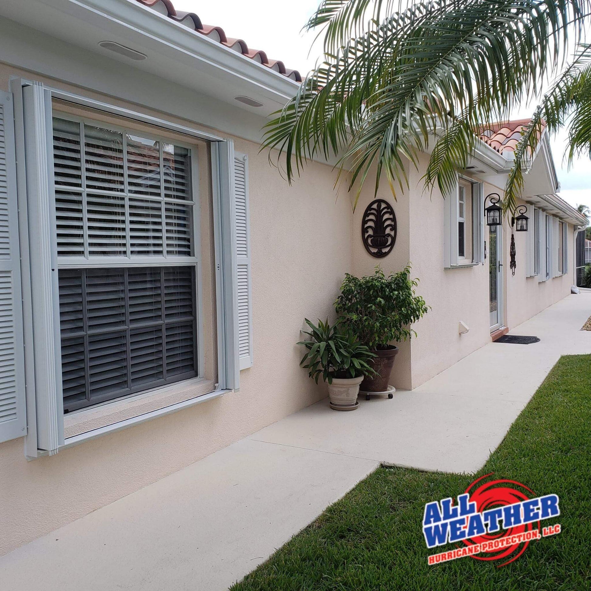 ACCORDION HURRICANE SHUTTERS - All Weather Hurricane Protection LLC.