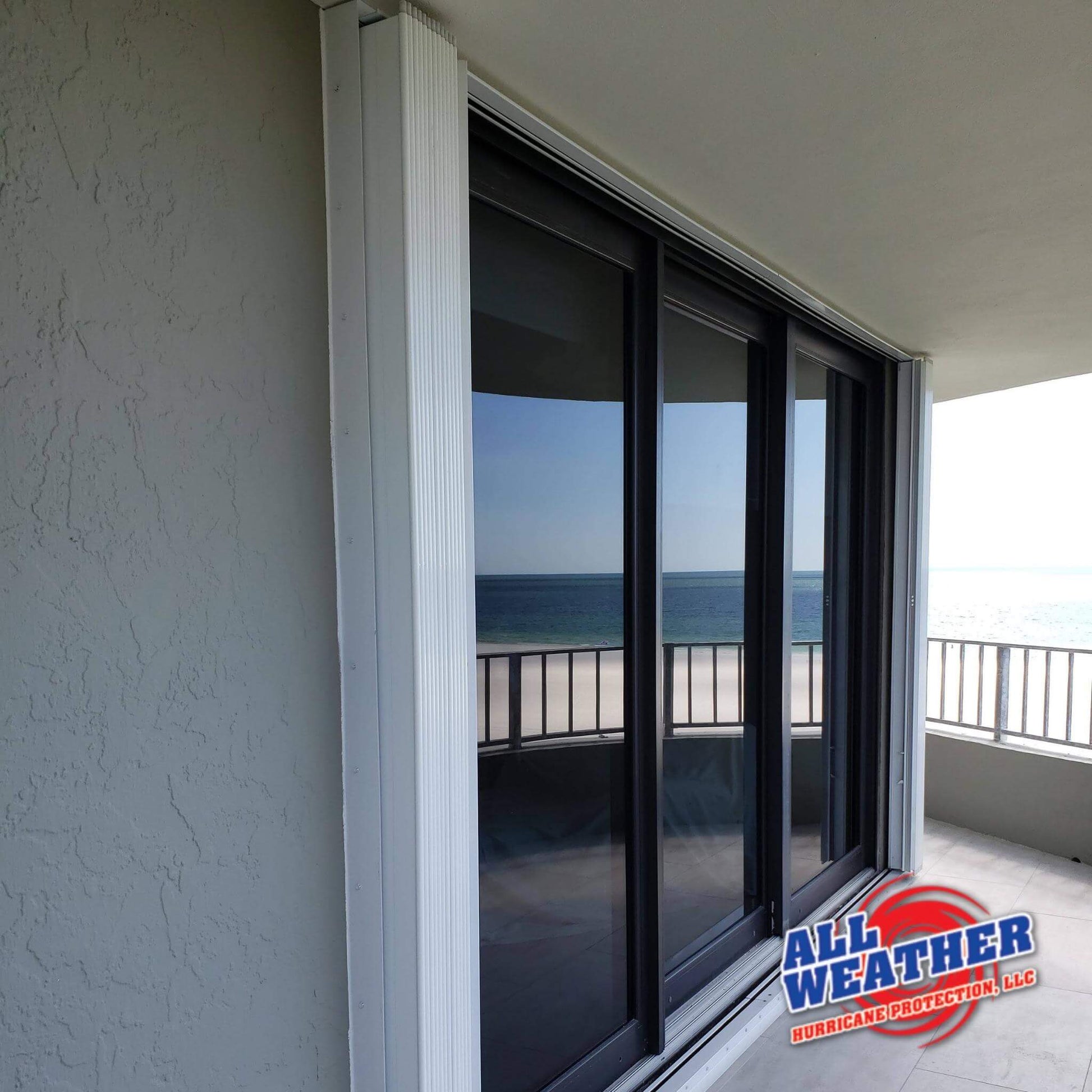 ACCORDION HURRICANE SHUTTERS - All Weather Hurricane Protection LLC.