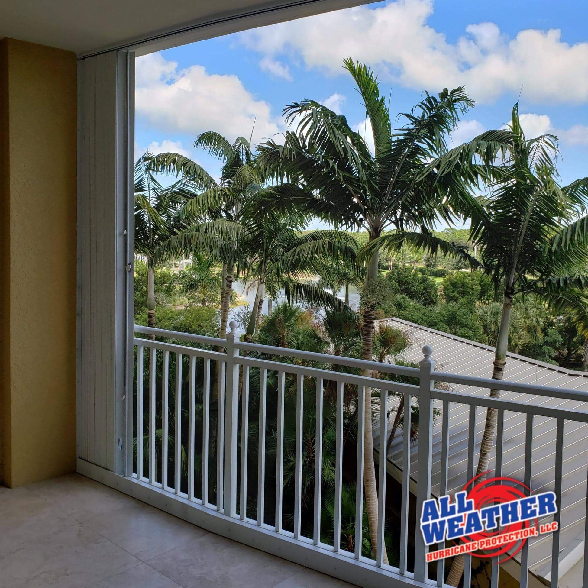 ACCORDION HURRICANE SHUTTERS - All Weather Hurricane Protection LLC.