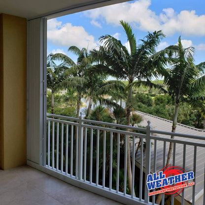 ACCORDION HURRICANE SHUTTERS - All Weather Hurricane Protection LLC.