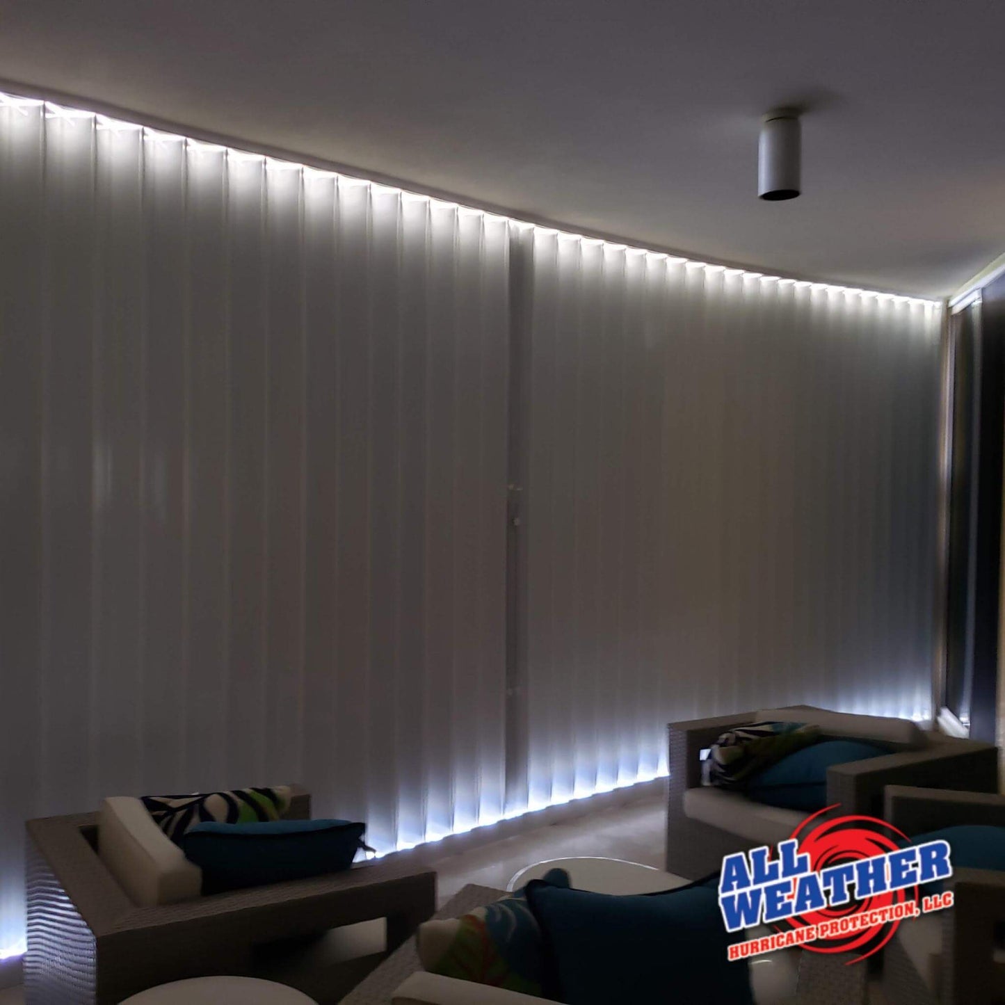 ACCORDION HURRICANE SHUTTERS - All Weather Hurricane Protection LLC.