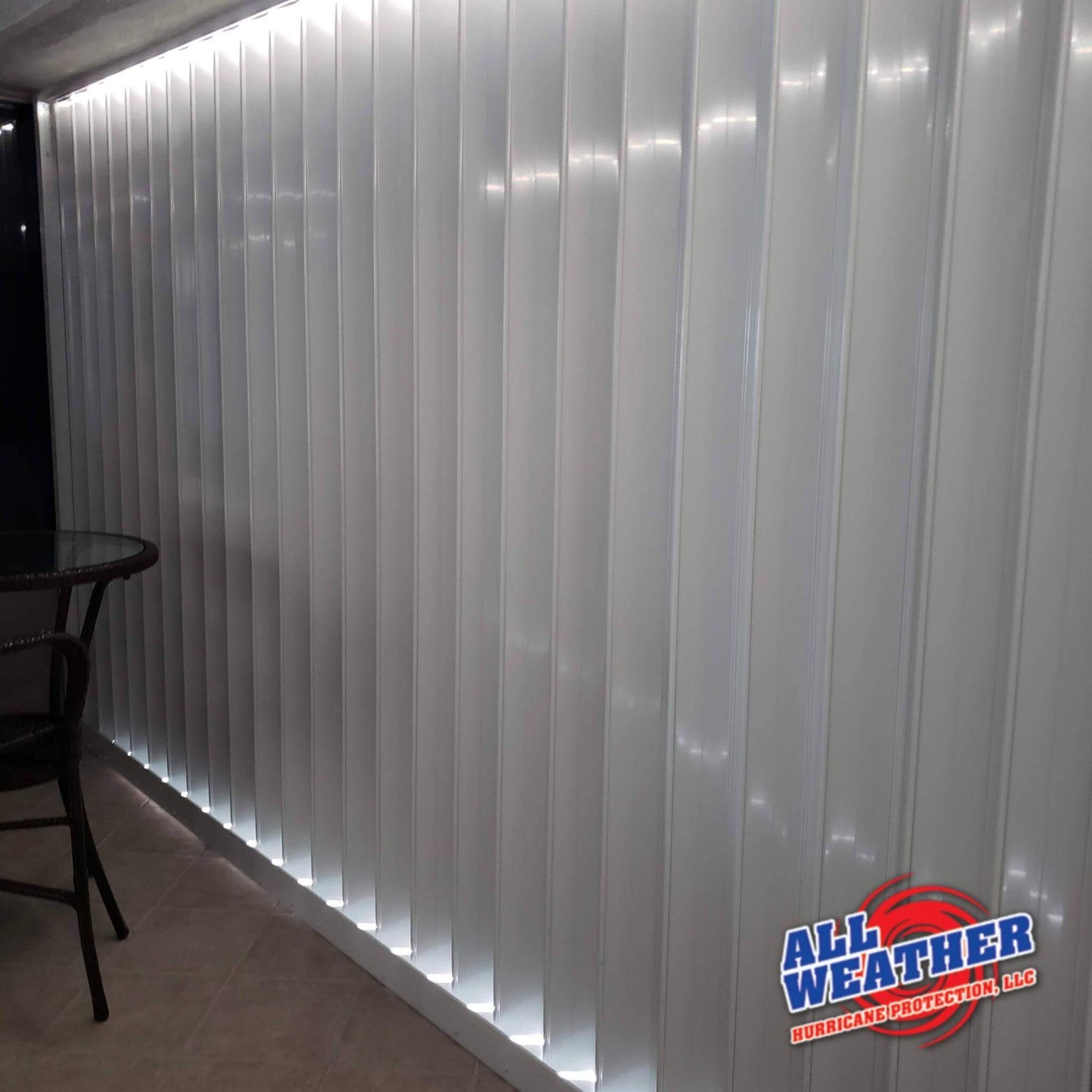 ACCORDION HURRICANE SHUTTERS - All Weather Hurricane Protection LLC.