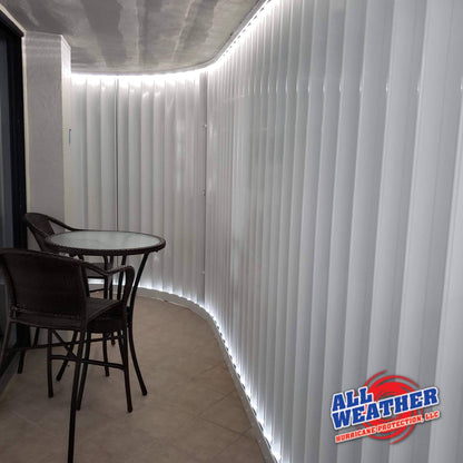ACCORDION HURRICANE SHUTTERS - All Weather Hurricane Protection LLC.