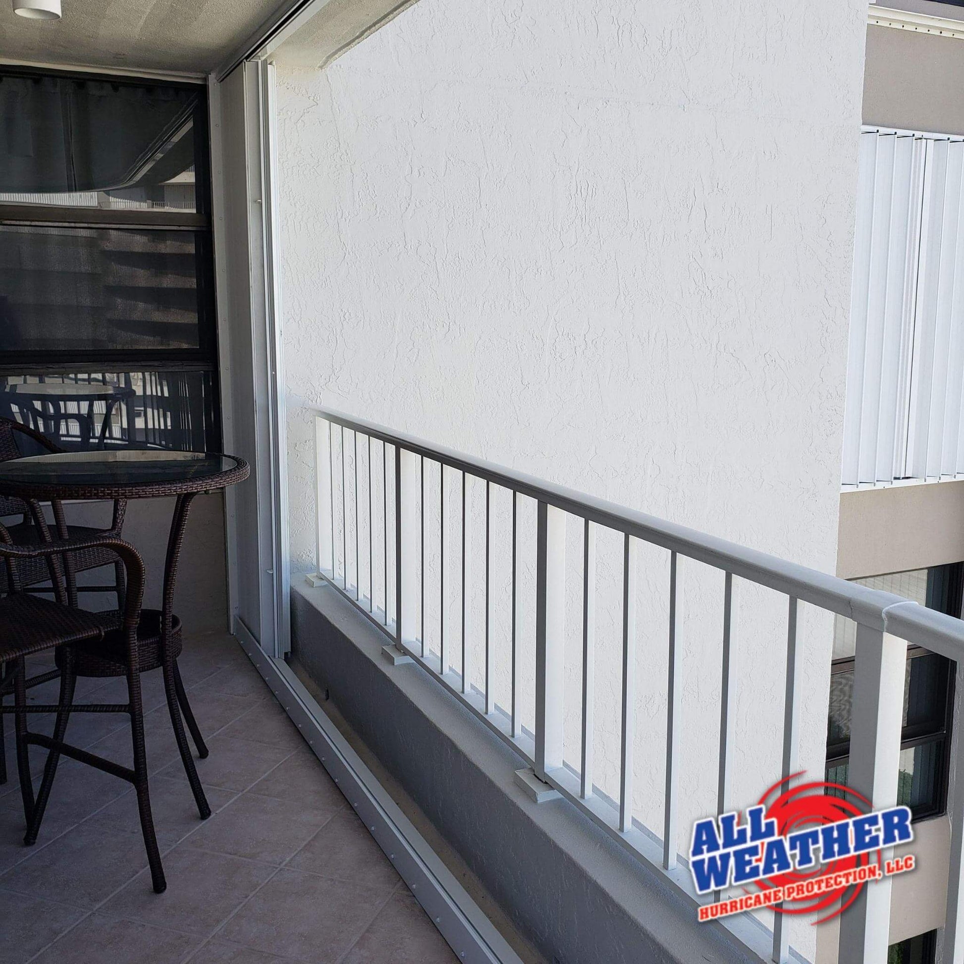 ACCORDION HURRICANE SHUTTERS - All Weather Hurricane Protection LLC.