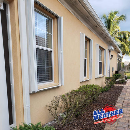 ACCORDION HURRICANE SHUTTERS - All Weather Hurricane Protection LLC.