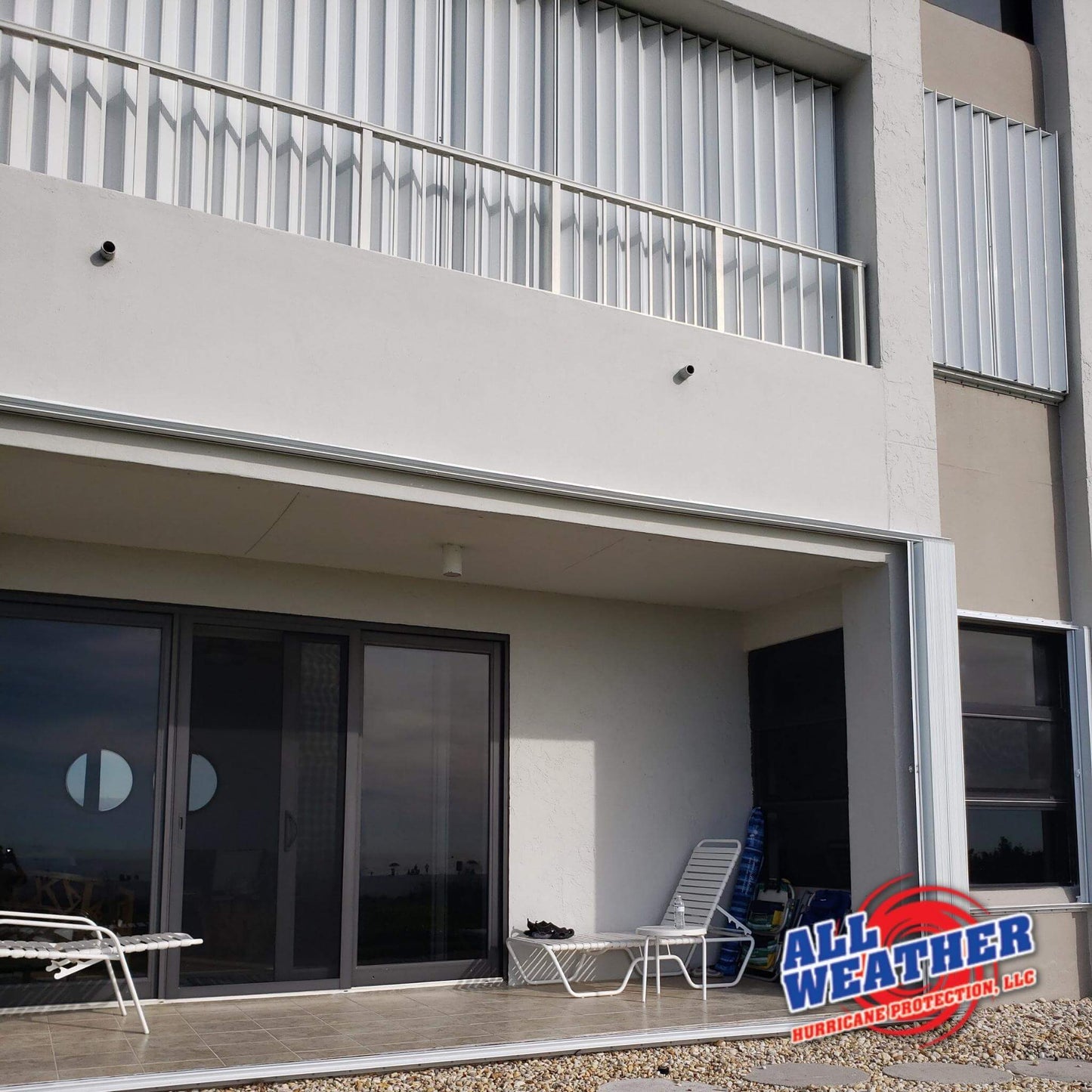 ACCORDION HURRICANE SHUTTERS - All Weather Hurricane Protection LLC.