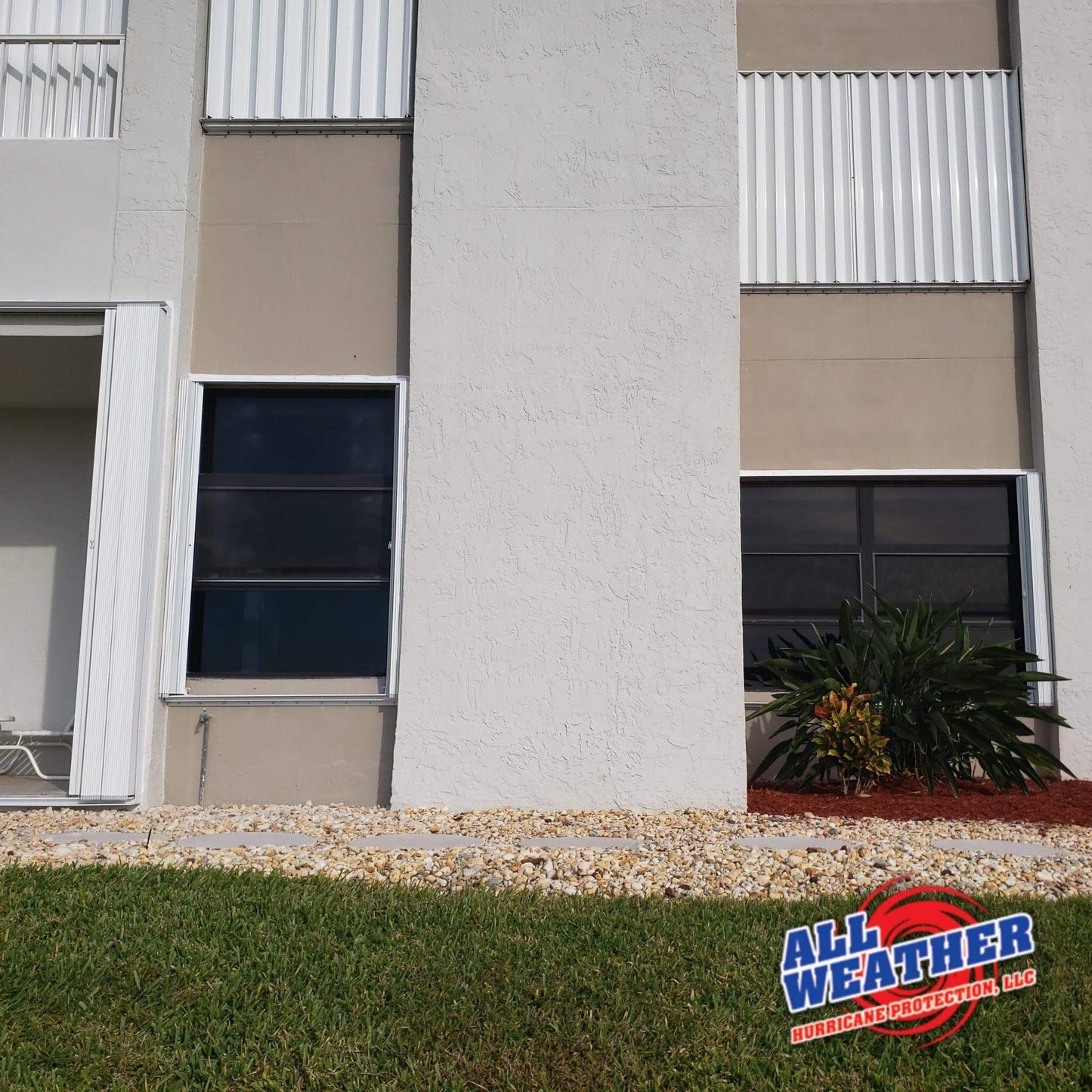 ACCORDION HURRICANE SHUTTERS - All Weather Hurricane Protection LLC.